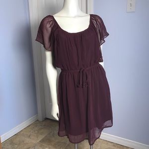 Le Chateau Medium Purple Cocktail Dress